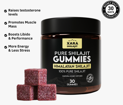 XARA® Pure Shilajit Gummies (Summer Sale)