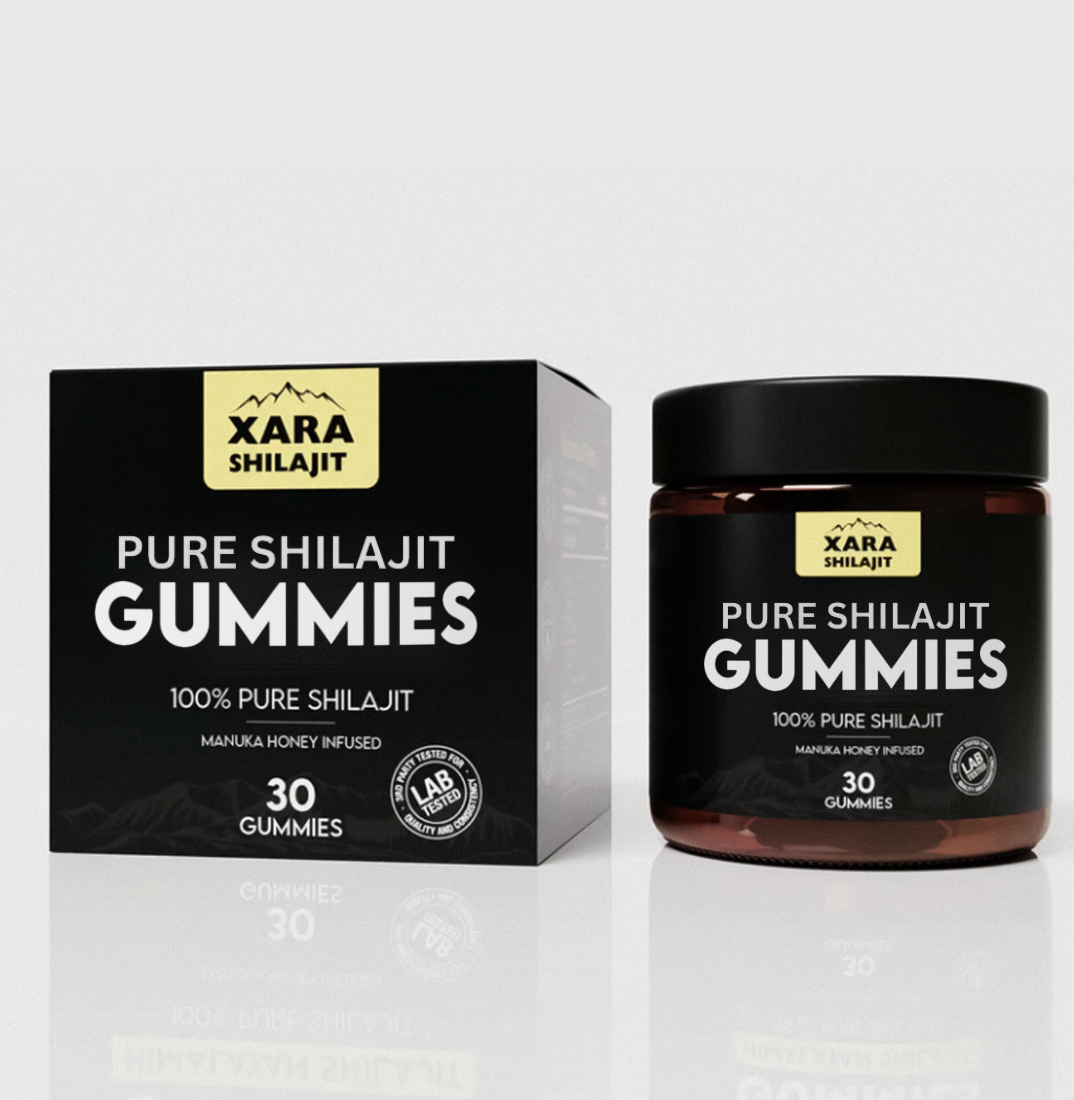 XARA SHILAJIT™ Pure Shilajit Gummies (BOGO SALE)