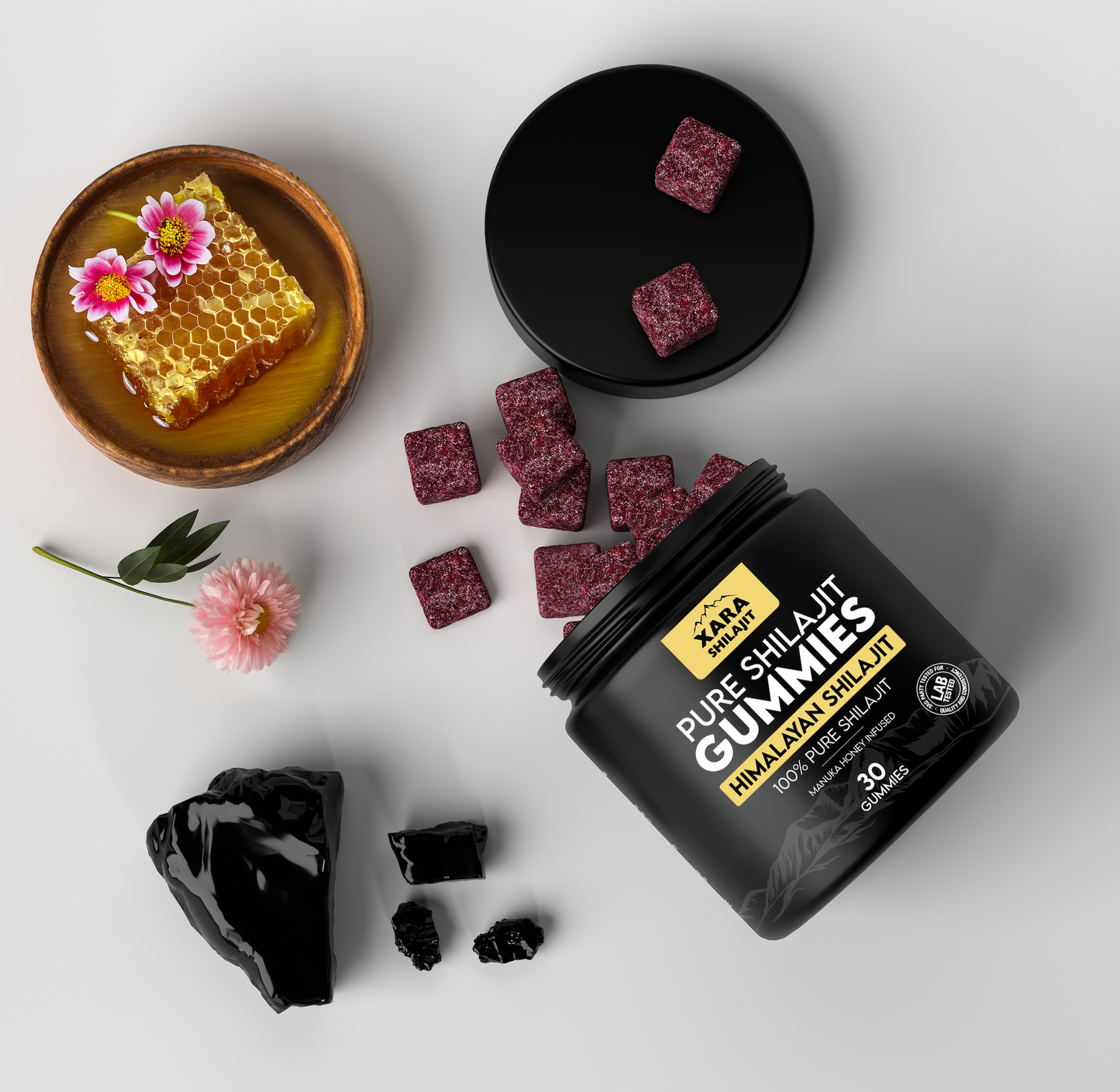 XARA SHILAJIT™ Pure Shilajit Gummies