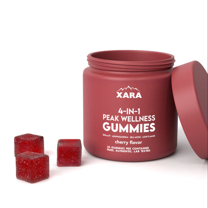 Xarashilajit® 4-in-1 Peak Wellness Gummies